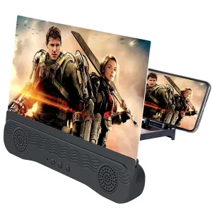 14 inch 14 inch 6D HD phone screen amplifier with bluetooth speaker AZ17902