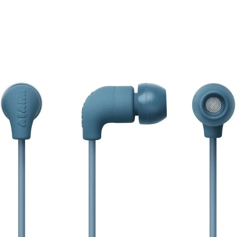 AIAIAI Pipe Earphones with Mic | Petrol Gradient