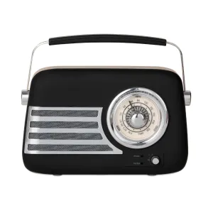 Akai Vintage Bluetooth Radio Black