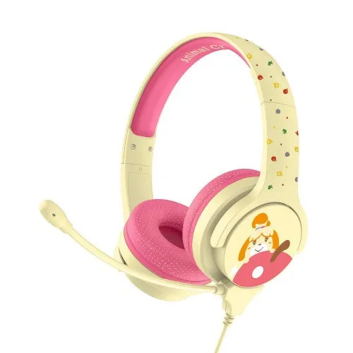 Animal Crossing Childrens/Kids Isabelle Interactive Headphones