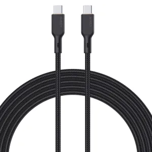 Aukey CB-KCC101/CB-KCC102 100W Braided USB C to C Cable with Kevlar Core (1m/1.8m)