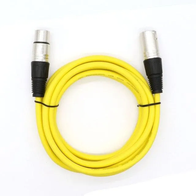 Balanced XLR Cable 3 Pin Male to Female Snake Cord Professional Microphone Cable for Recording,Mixing,Amplifier