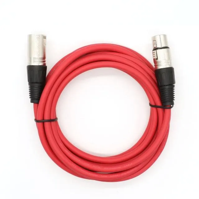 Balanced XLR Cable 3 Pin Male to Female Snake Cord Professional Microphone Cable for Recording,Mixing,Amplifier