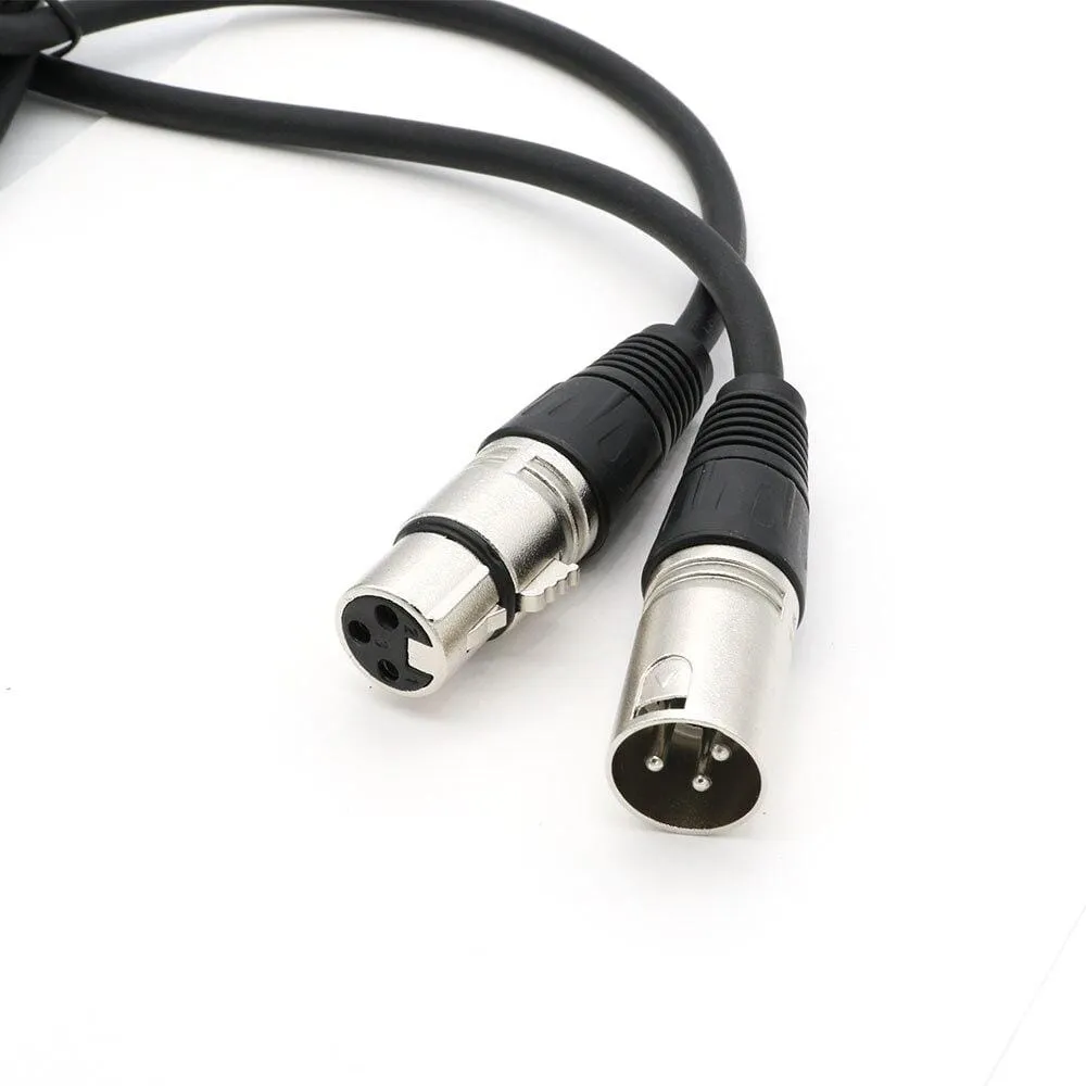 Balanced XLR Cable 3 Pin Male to Female Snake Cord Professional Microphone Cable for Recording,Mixing,Amplifier