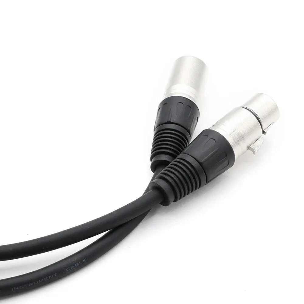 Balanced XLR Cable 3 Pin Male to Female Snake Cord Professional Microphone Cable for Recording,Mixing,Amplifier