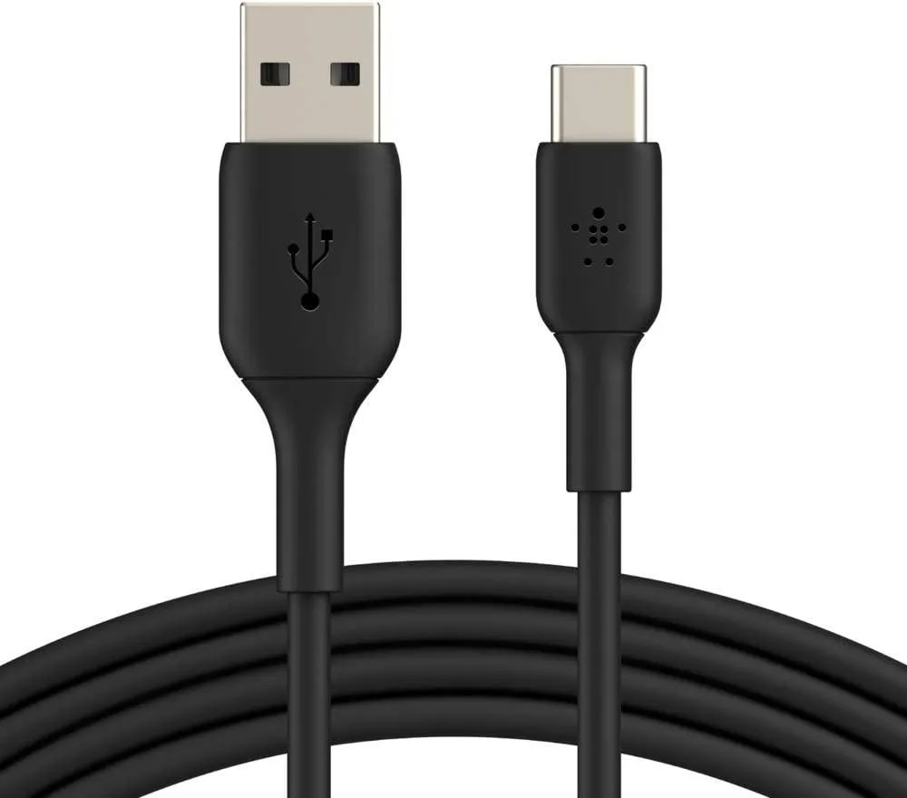 Belkin USB A to USB C 1M Durable and Flexible Cable - Black