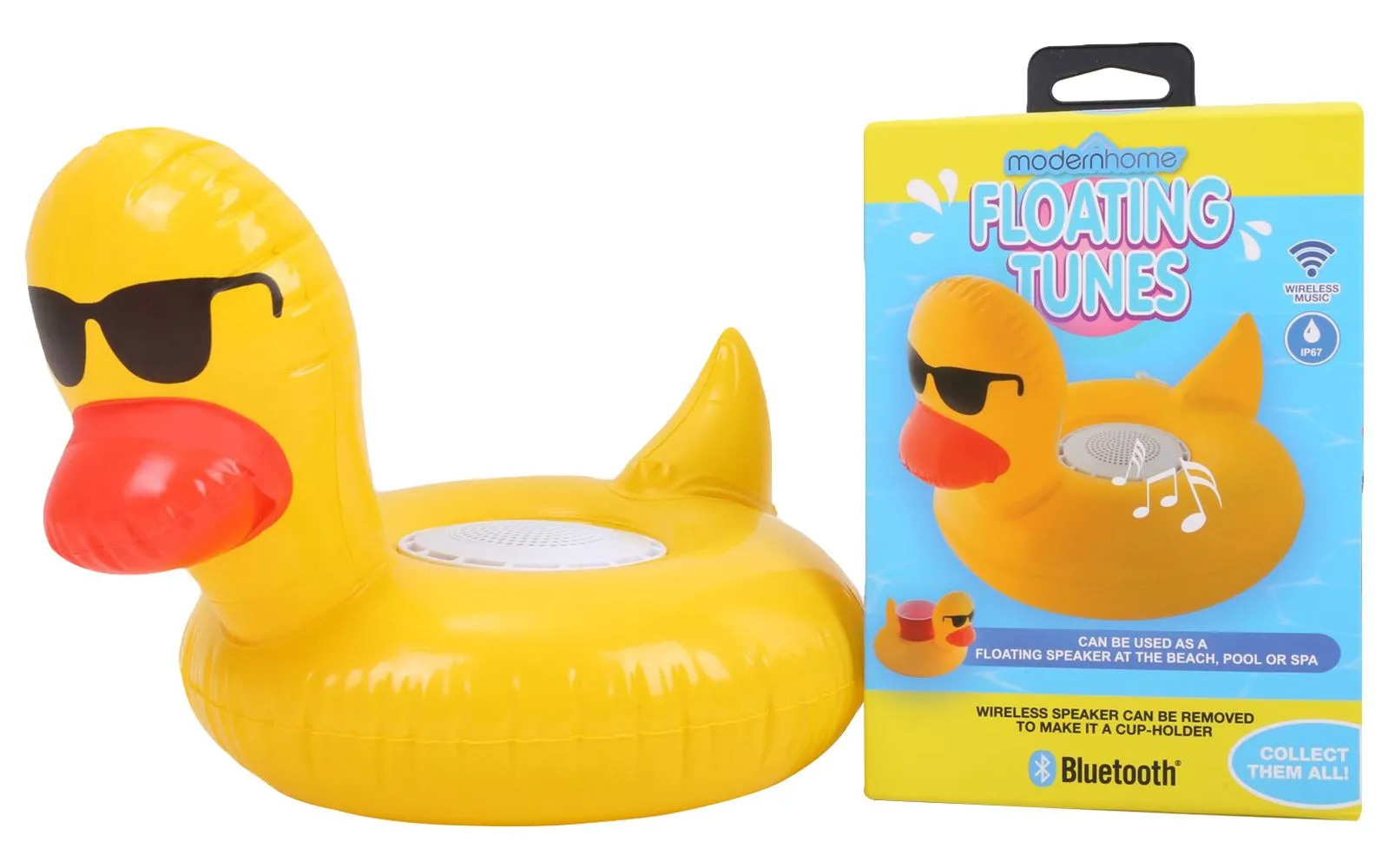 Bluetooth Floating Speaker With Duck Holder