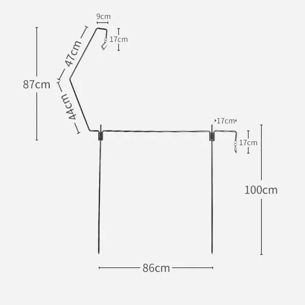 Camp Leader Multipurpose Hanger Stand