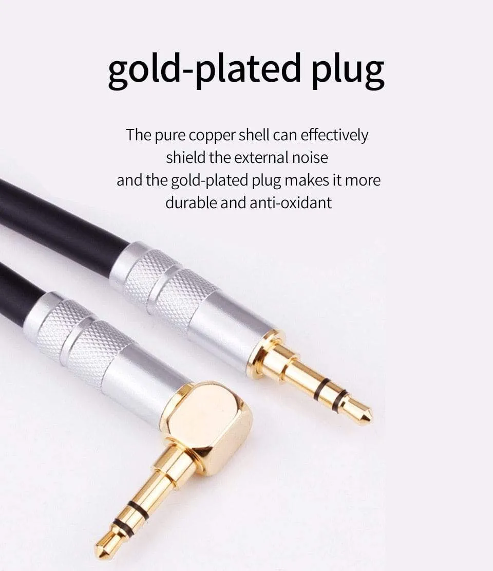 Canare Aux Cable Jack 3.5MM To 3.5MM Audio Cable Jack Speaker Cable For iPhone Computer Car Speaker For iPad For Huawei Xiaomi