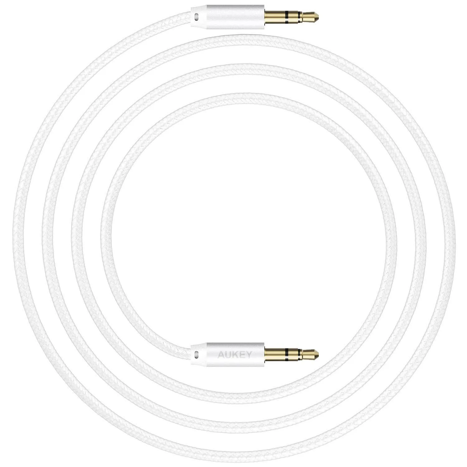 CB-V12 3.5mm Audio Aux Cable Nylon Braided Cable 1.2 meter