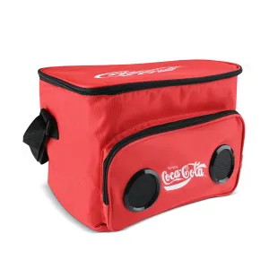 Coca Cola/ Diet Coke Cooler Bluetooth Speaker Bag with Rechargeable Long Playtime Battery, Stereo Sound, Multi Zipped Pockets and Adjustable Shoulder Strip For Indoor & Outdoor Parties | Portable Speaker