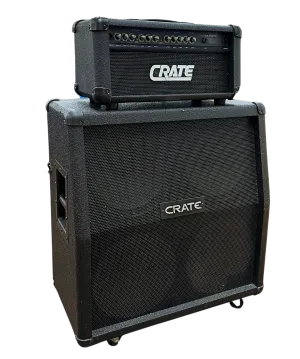 Crate GX1200H Lead Head and G412SL Speaker Cabinet - Local Pick Up Only