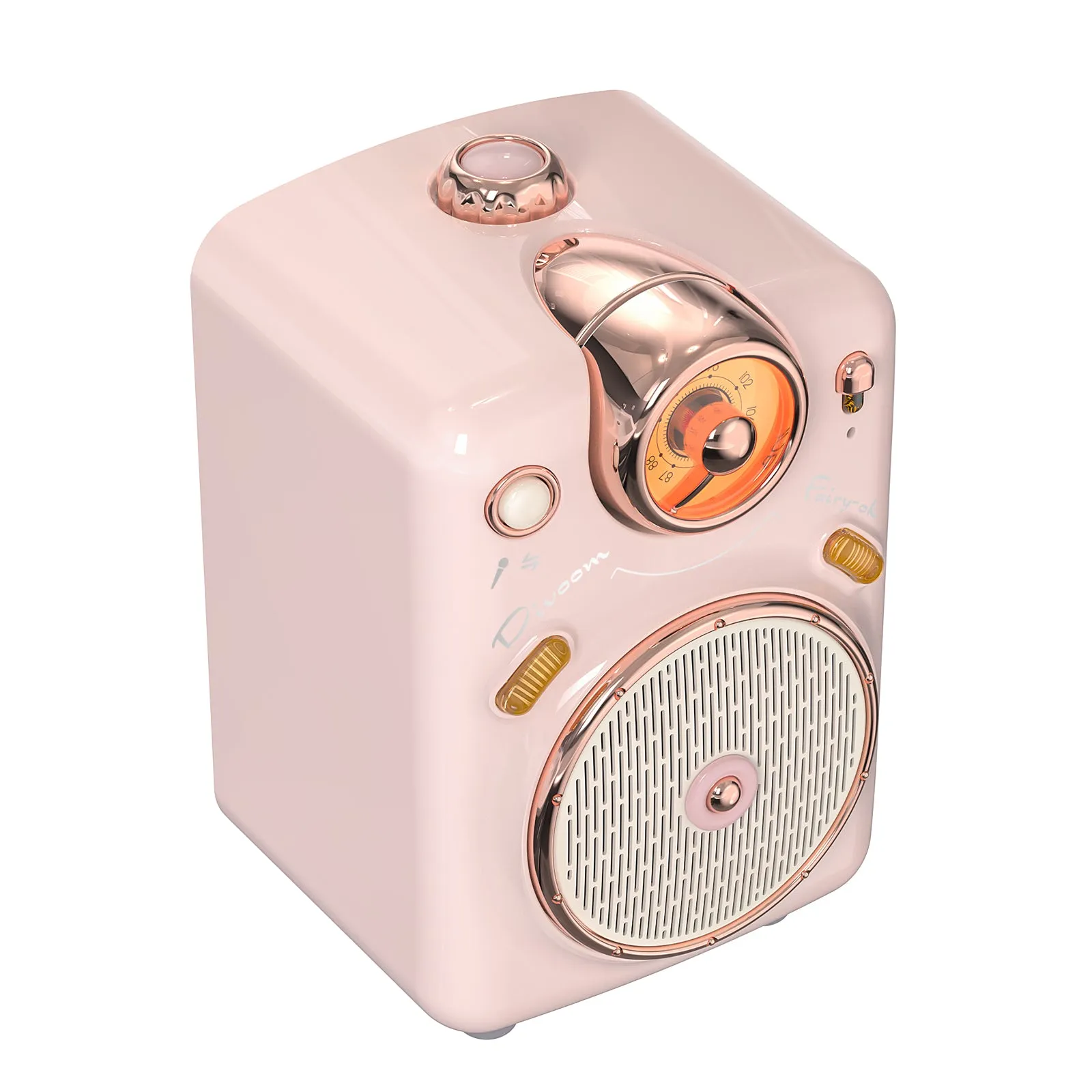 Divoom Fairy-OK Retro Mini Karaoke Speaker