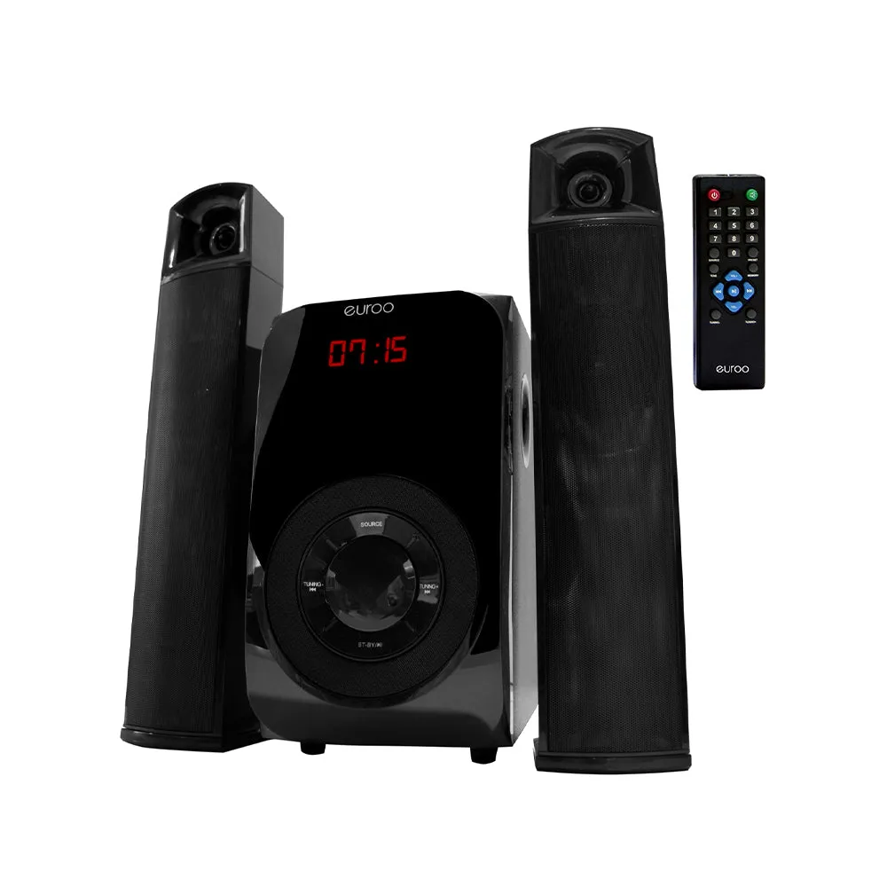 EUROO EMS-321B 40W Wireless Convertible 2.1 Multimedia Speaker