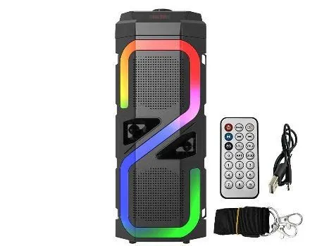 FASTER Rainbow 7 Powerful Bass Wireless Speaker With Mic 20w