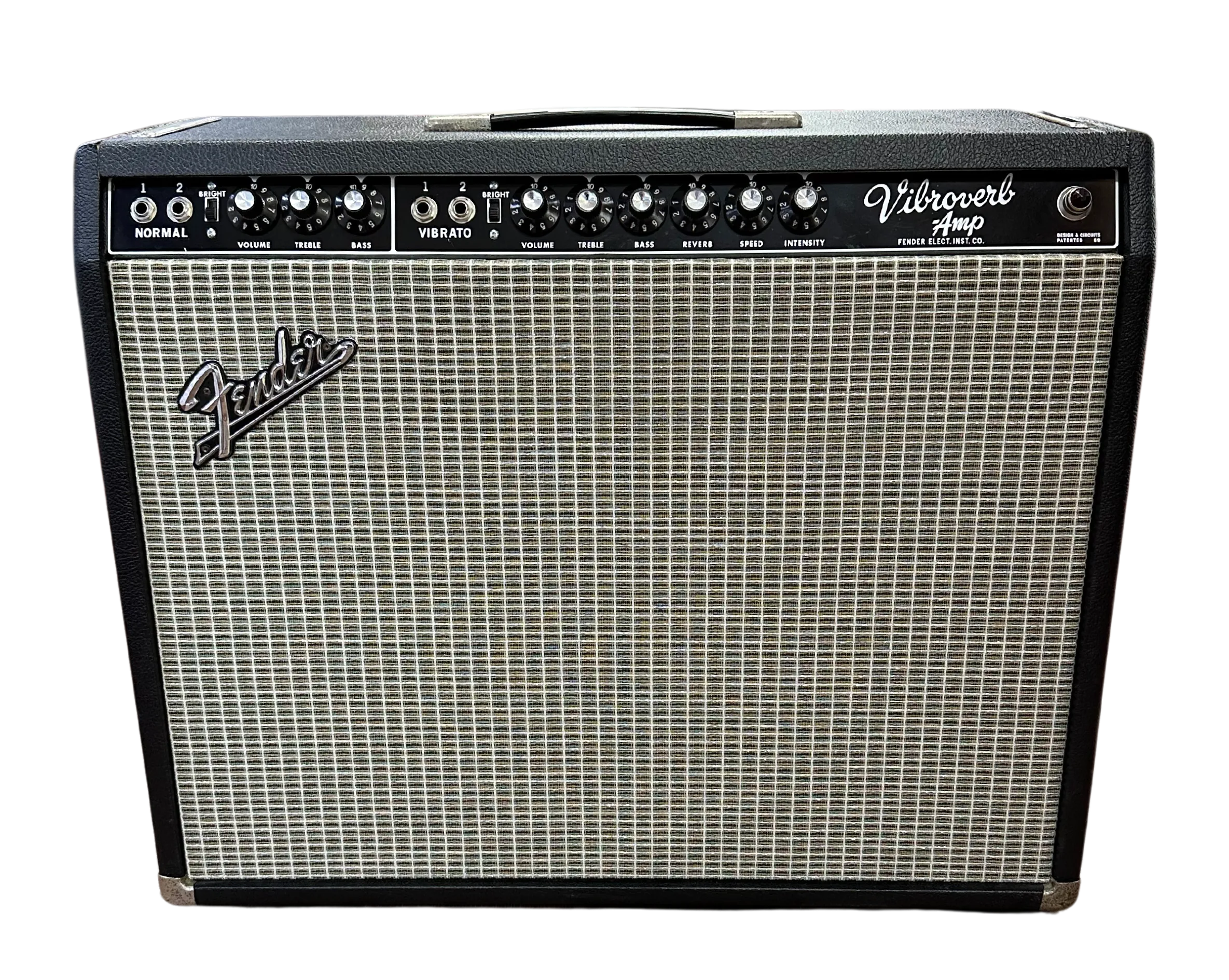 Fender Vibroverb AB763 Combo Amp W/ Footswitch