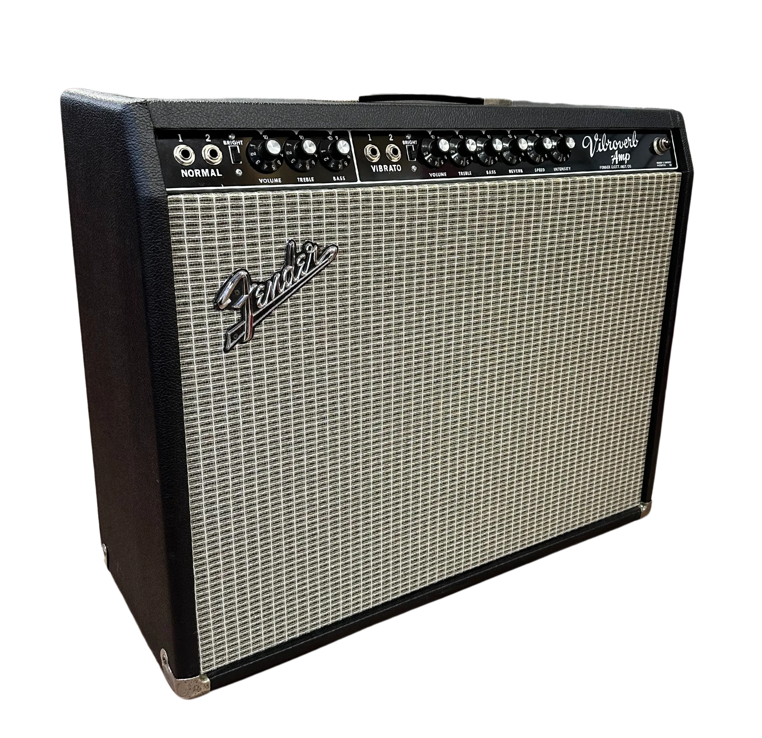 Fender Vibroverb AB763 Combo Amp W/ Footswitch