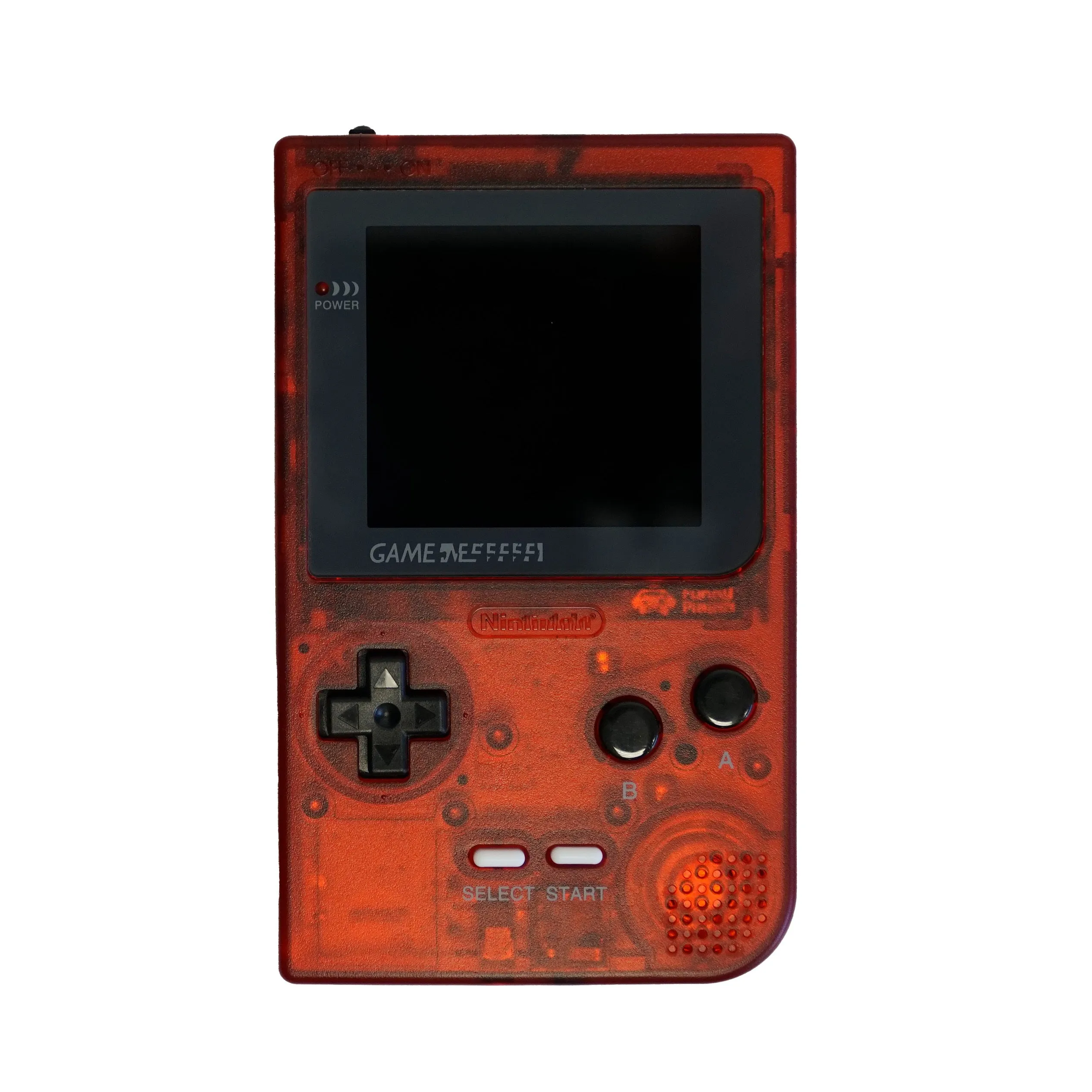 Game Boy Pocket Ultimate Console - Clear Deep Red