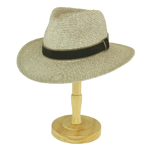 Hats By The Hundred Wooden Hat Stand - Natural - Large