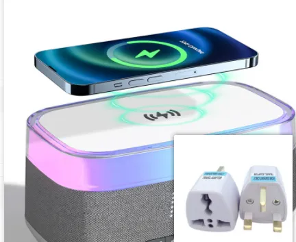 Intelligent Multifunctional Atmosphere Night Light Bluetooth Speaker Alarm Clock