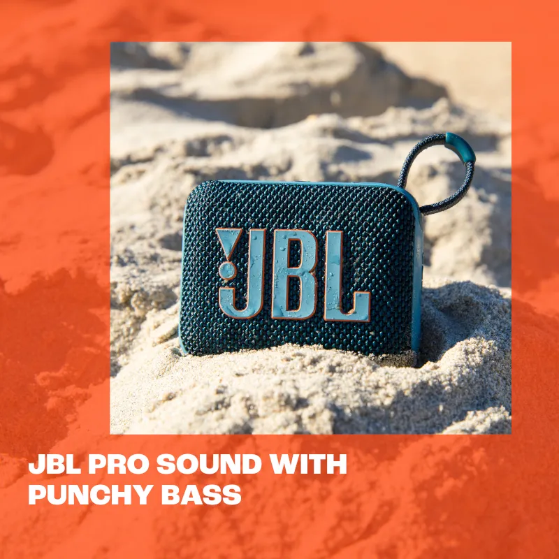 JBL GO 4 Ultra-Portable Bluetooth Speaker