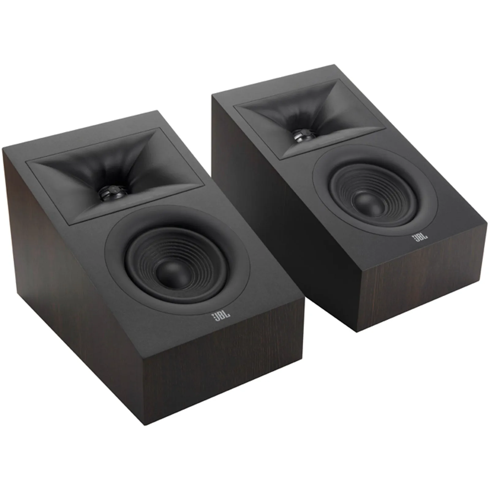 JBL STAGE240H 2 Way 4.5 Inch Dolby Atmos Surround Sound Speakers Pair Black