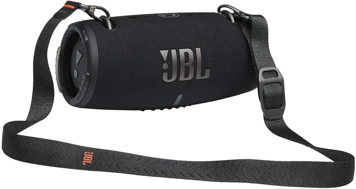 JBL Xtreme 3 Portable Bluetooth Speaker With Rechargeable Battery And Carry Strap - Black