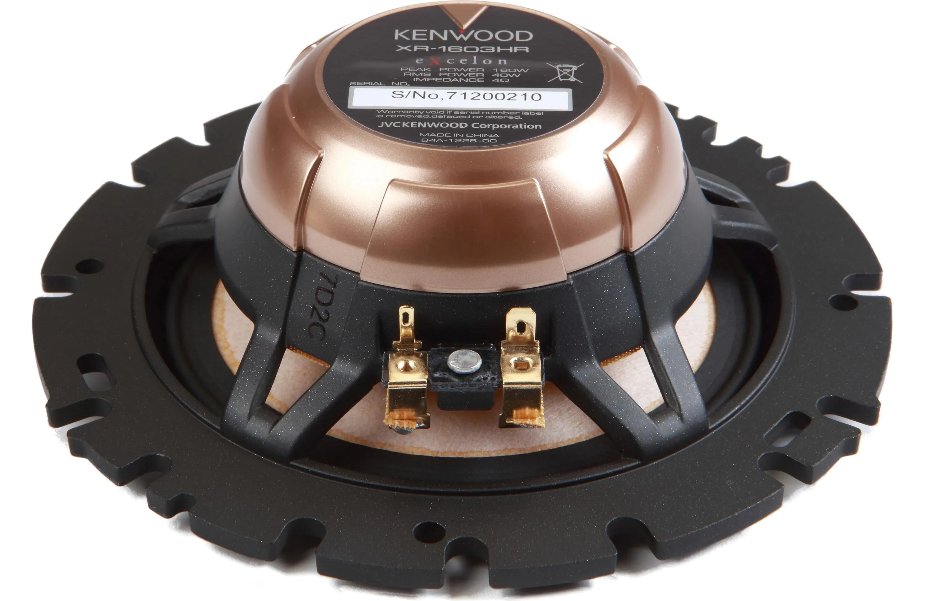 Kenwood Excelon XR-1603HR XR Series 6.5" Component Speaker (Pair)