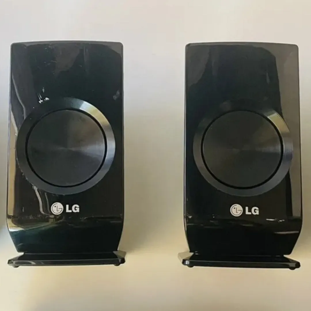 LG SH96SB-S 4 Ohms Home Theater Surround Satellite Speakers - Foreign Used