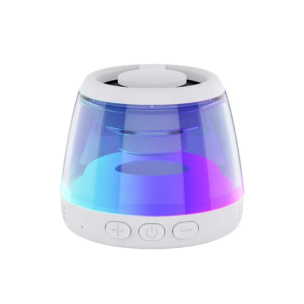 Mini Desktop Bluetooth Speaker RGB Cool Lighting Portable Magnetic Sound Box Phone Holder Office Family Wireless Compact Audio