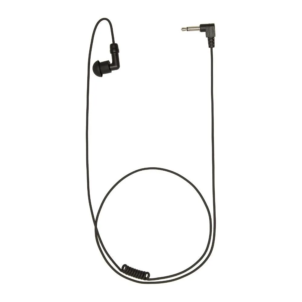 PROFILE Tubeless Listen Only Earpiece, Black, 3.5mm