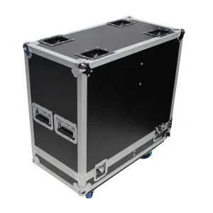 ProX XS-2X281716-MK2 Flight Hard Case For Two 15" Universal Speakers each interior 28x17x16 inch