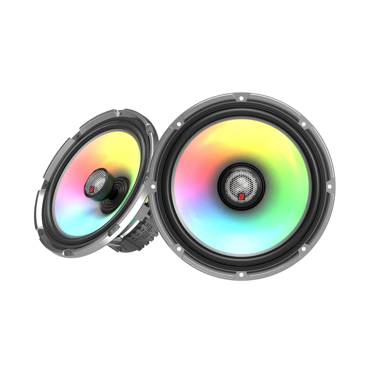 RPM Stroker 2-Way 8" 4Ω Speaker W/ Flush Mount 1" Titanium Dome Tweeter - SM8F4