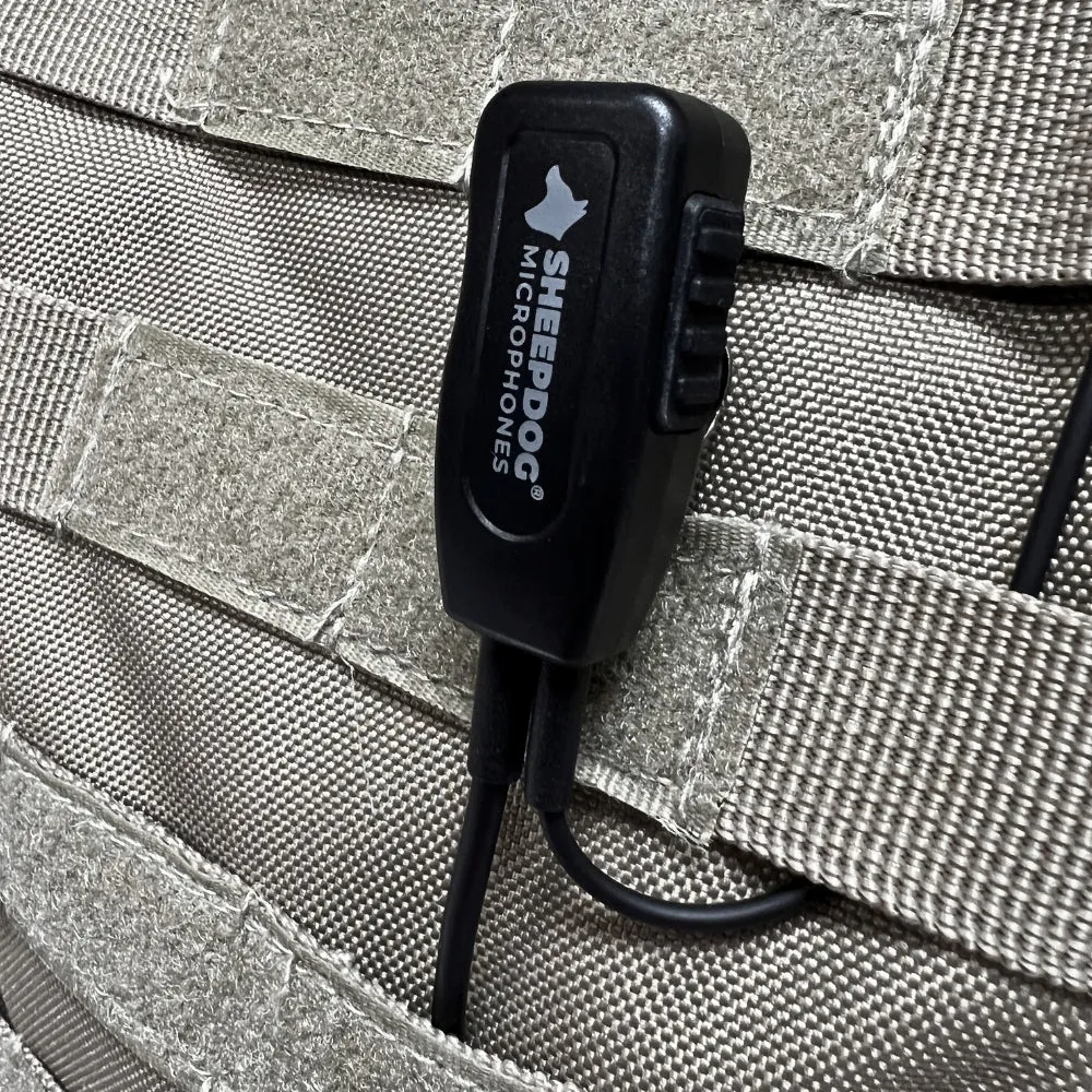 Sheepdog ALPHA Quick Disconnect Microphone, Motorola XTS