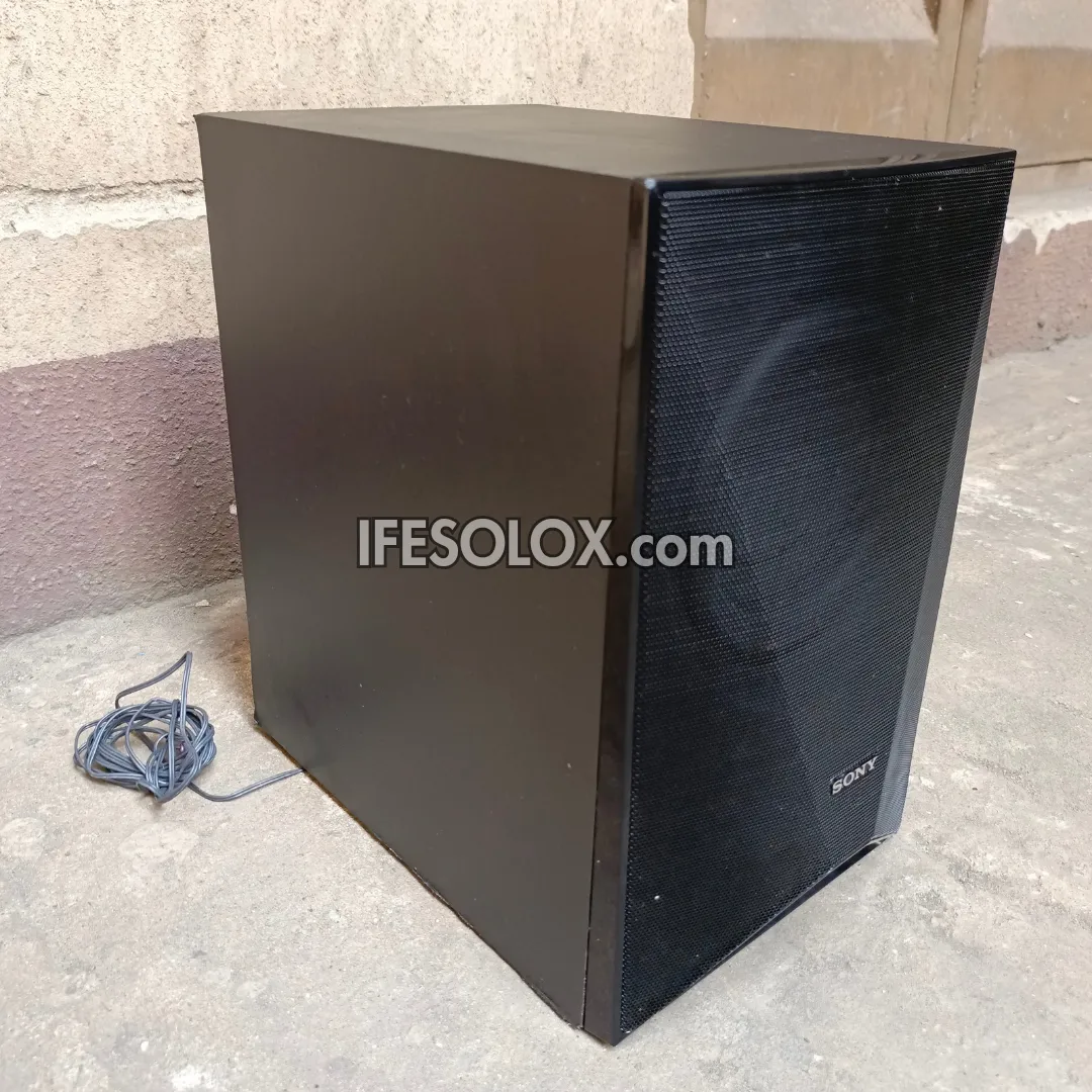 SONY SS-WS123 3ohms Home Theater Passive Subwoofer - Foreign Used