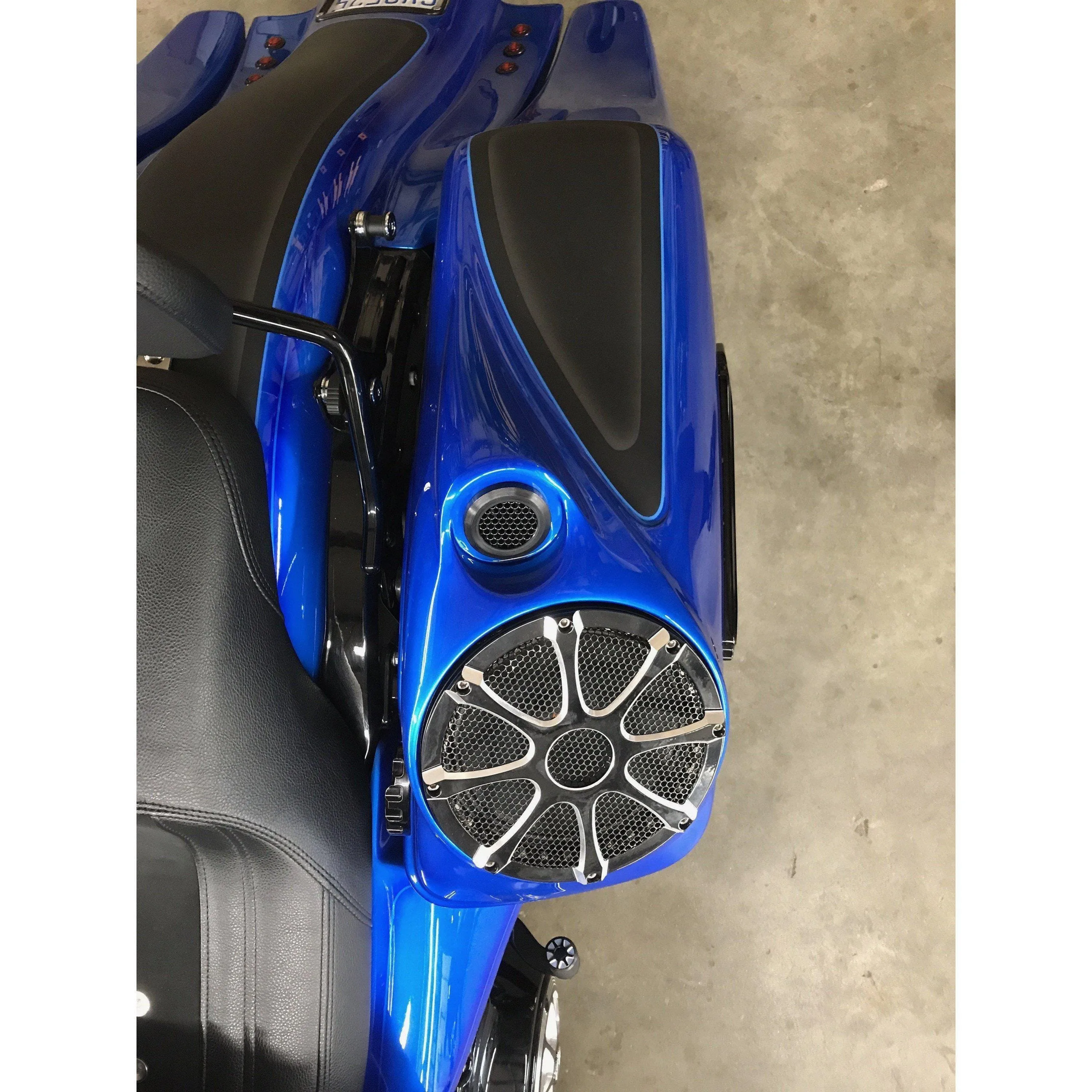 Speed By Design TWISTED 8 Harley Speaker Lids