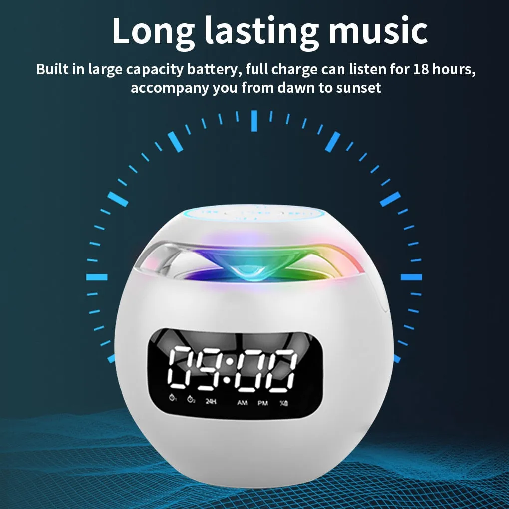 Sphere Wireless Bluetooth Clock Speaker