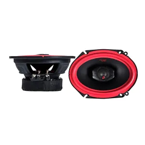 Vega Series 6"x8" 2-Way Coaxial Speakers W/1" Titanium Tweeter - V468