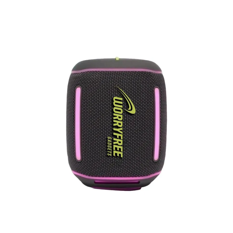 Waterproof IPX6 Mini Wireless Bluetooth Speaker with RGB Lights