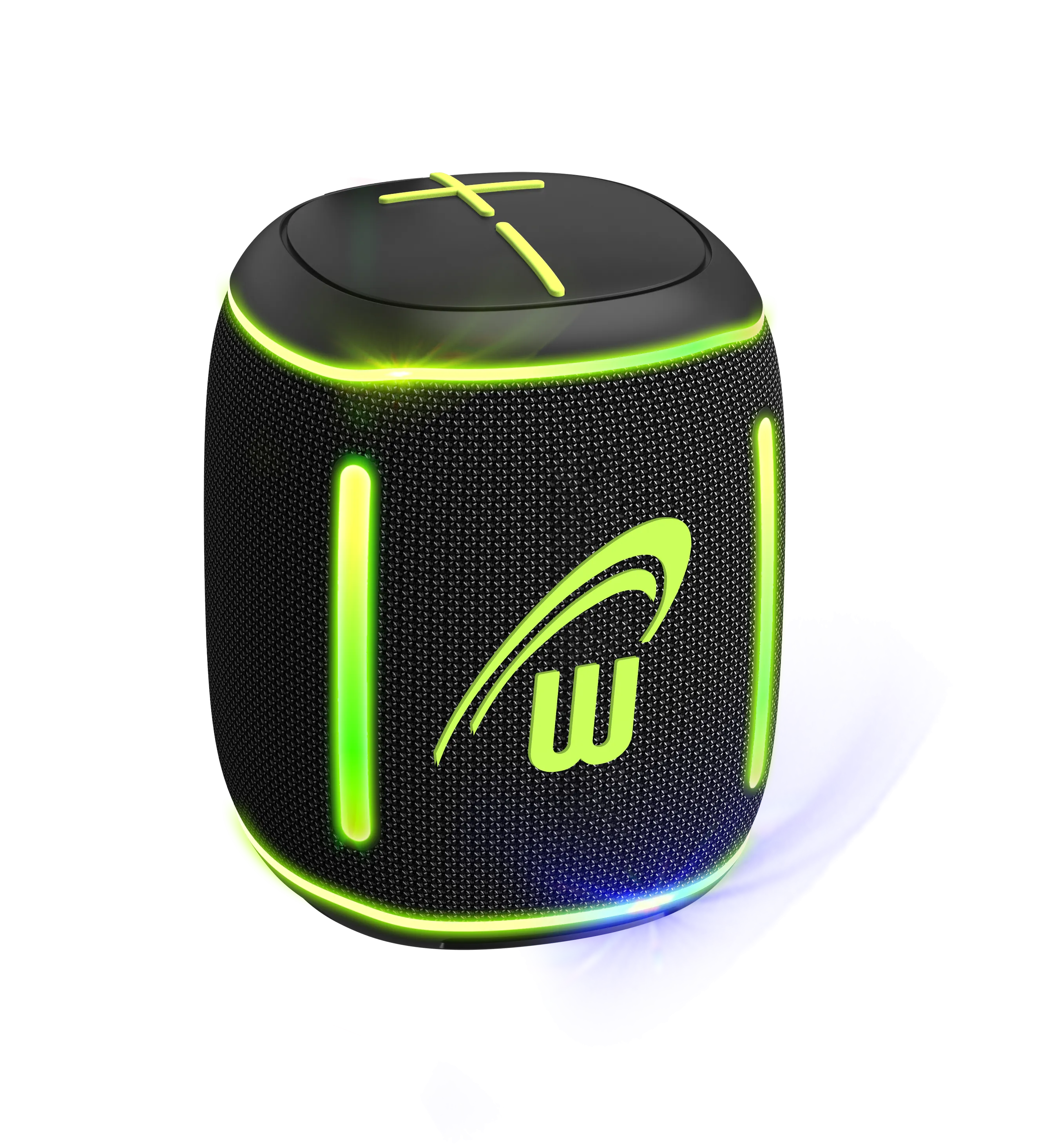 Waterproof IPX6 Mini Wireless Bluetooth Speaker with RGB Lights