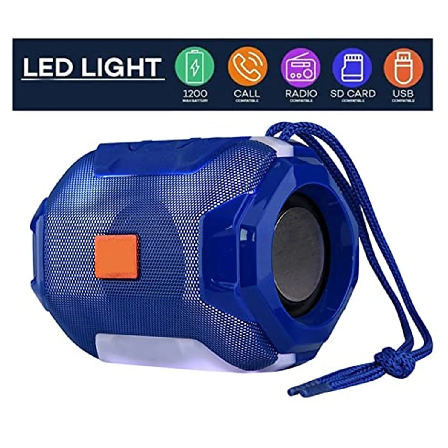 Wireless Rechargeable Portable Premium DJ Bass Multimedia Speaker Bluetooth speaker (Media Player)