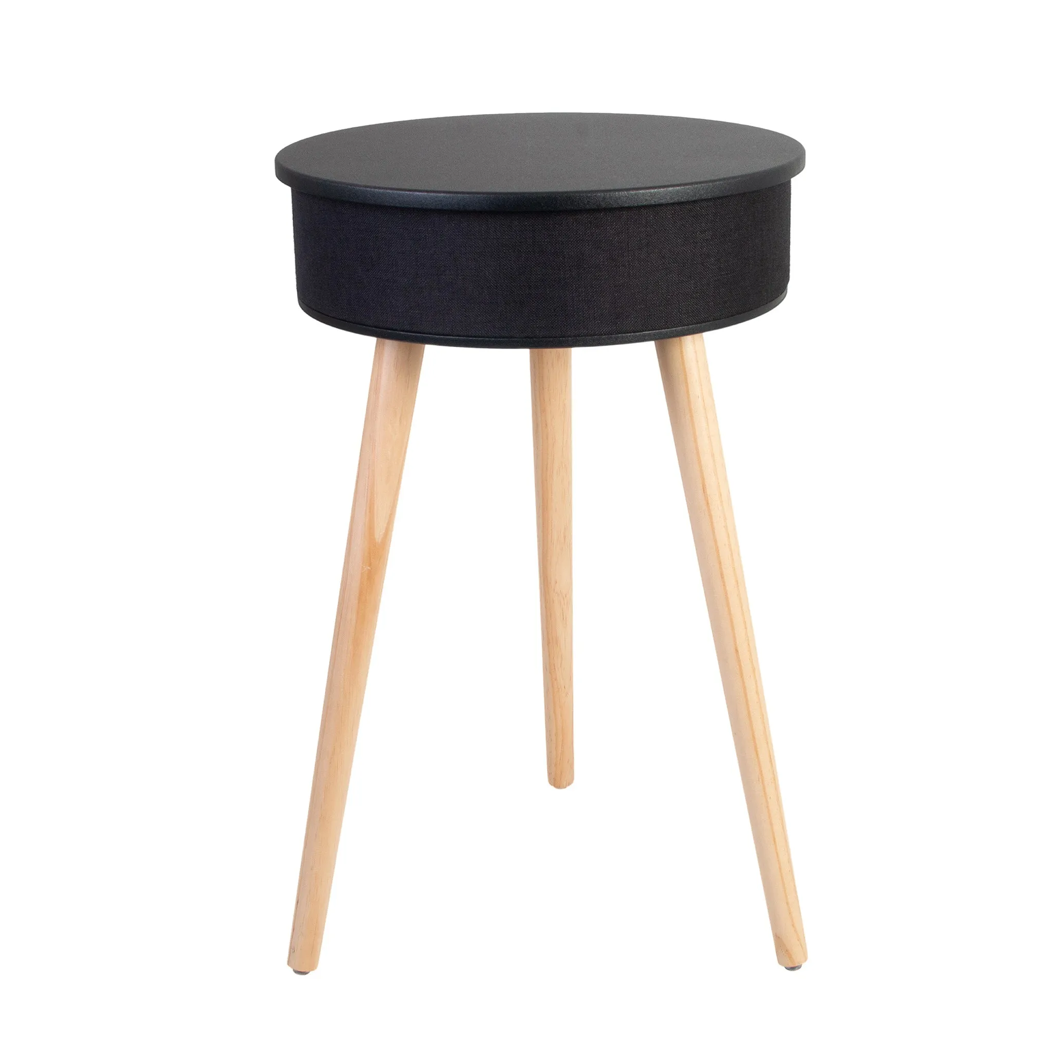 Wireless Round Speaker End  Table