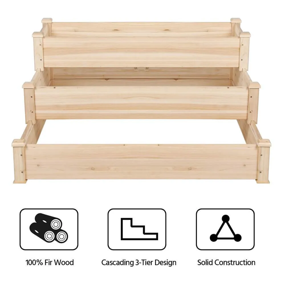 Yaheetech 3 Tier Raised Garden Bed